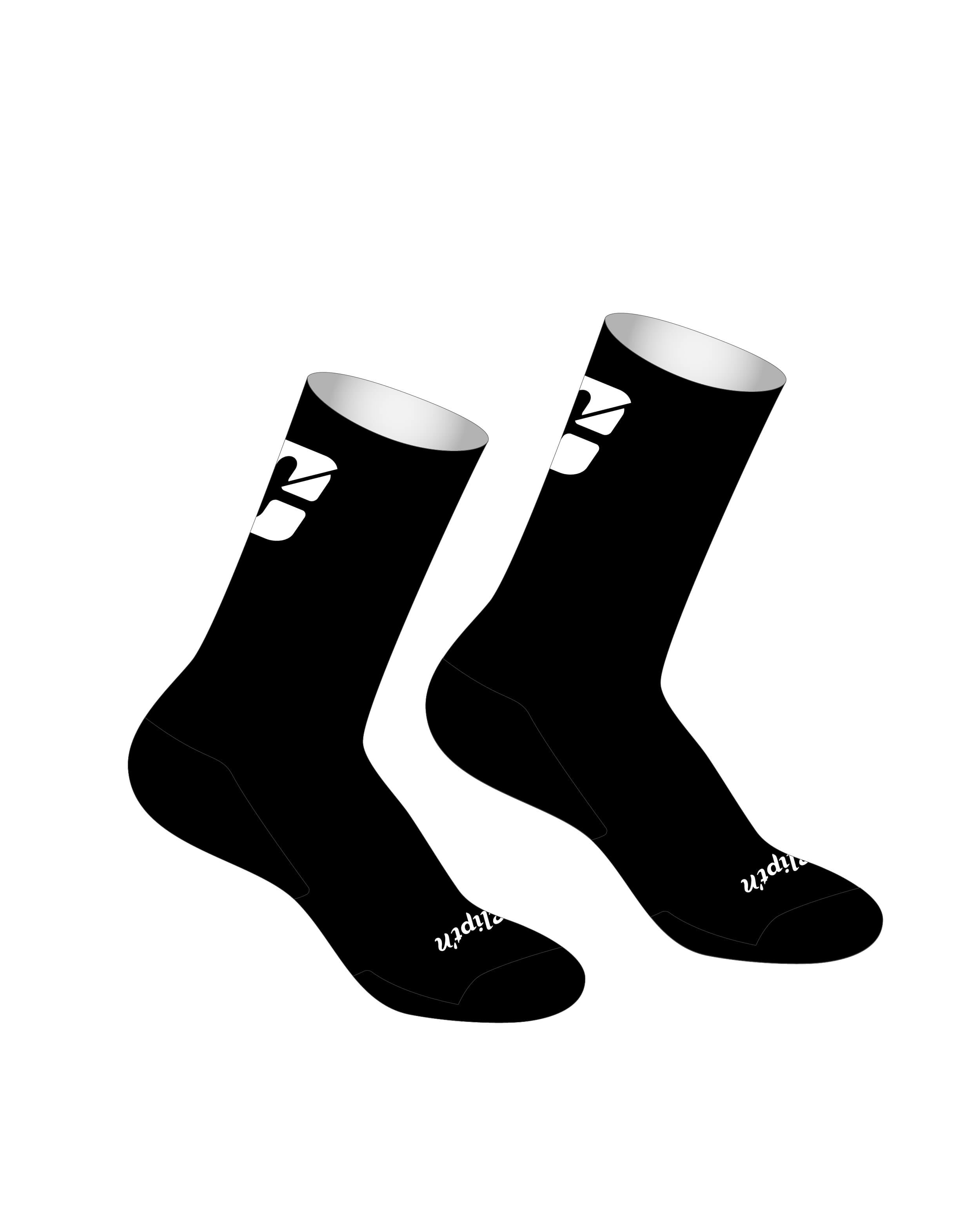 Elite Lightweight Tall Socks - CLIPT'N Cycling