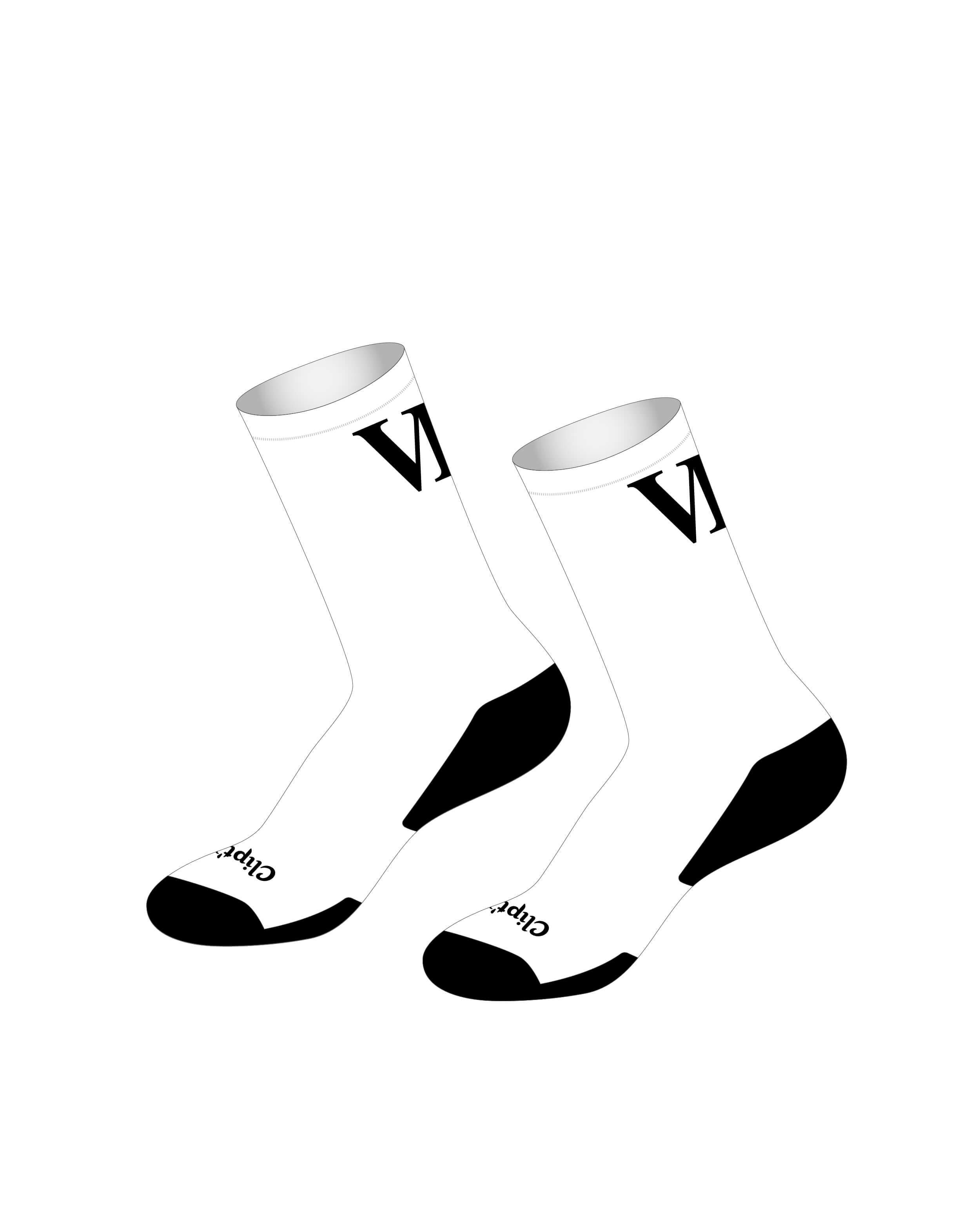 Veloharmony Elite Lightweight Tall Socks - CLIPT'N Cycling