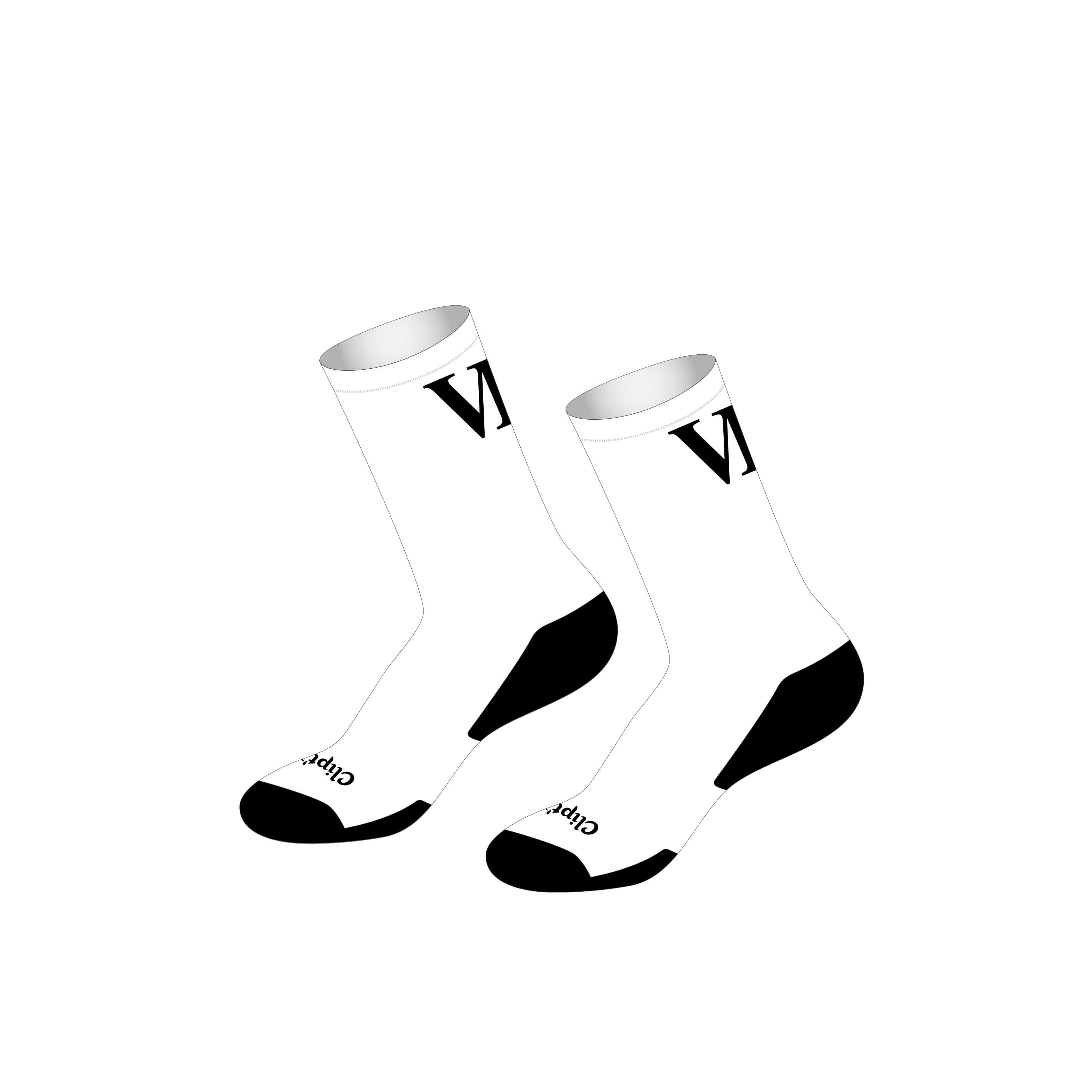 Veloharmony Elite Lightweight Tall Socks - CLIPT'N Cycling