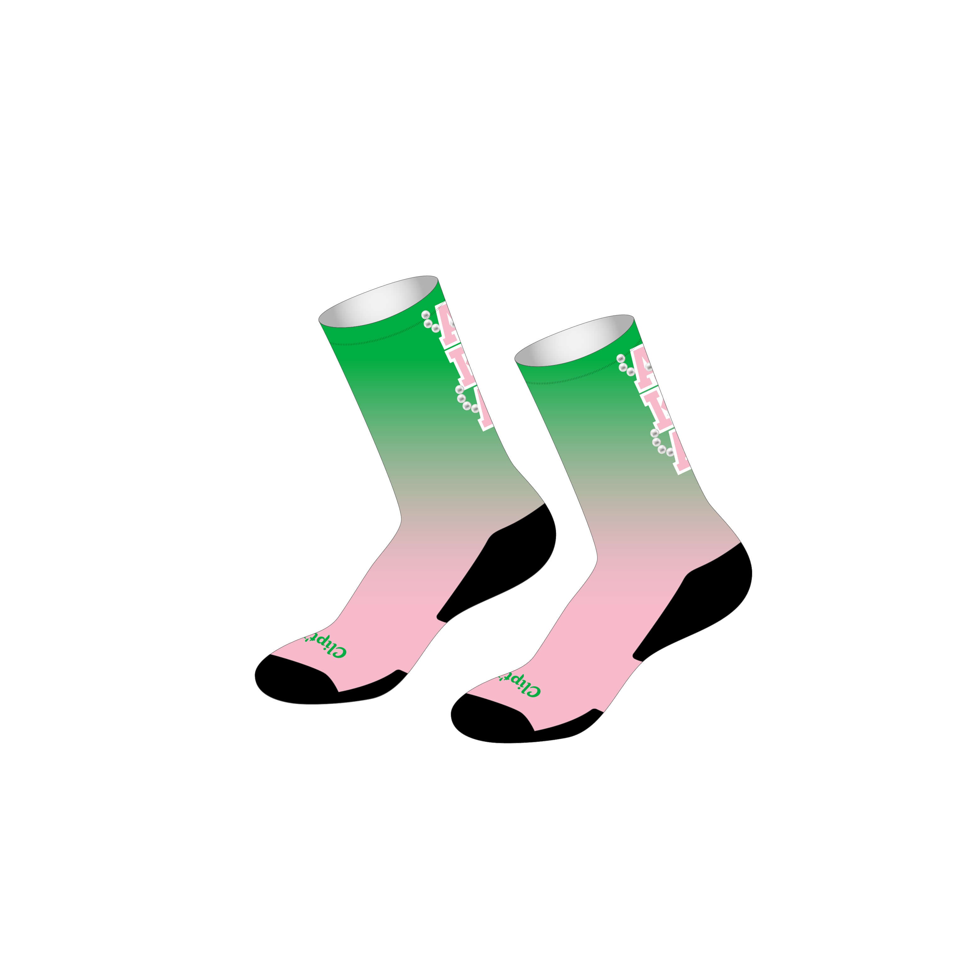 AKA Lightweight Tall Socks - Pretty Girl Cycling - CLIPT'N Cycling