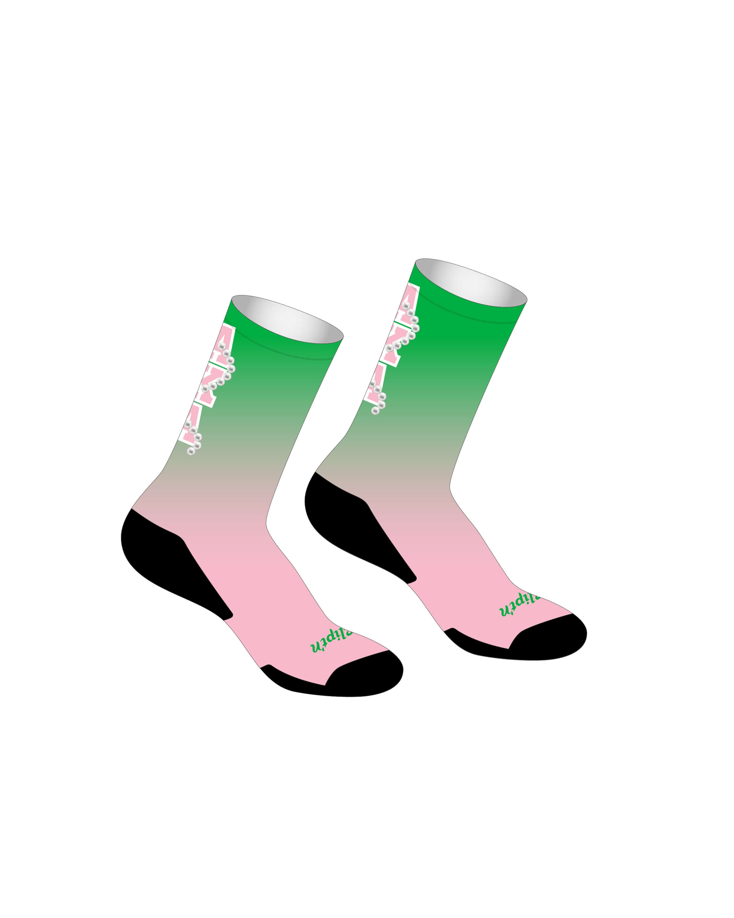 AKA Lightweight Tall Socks - Pretty Girl Cycling - CLIPT'N Cycling