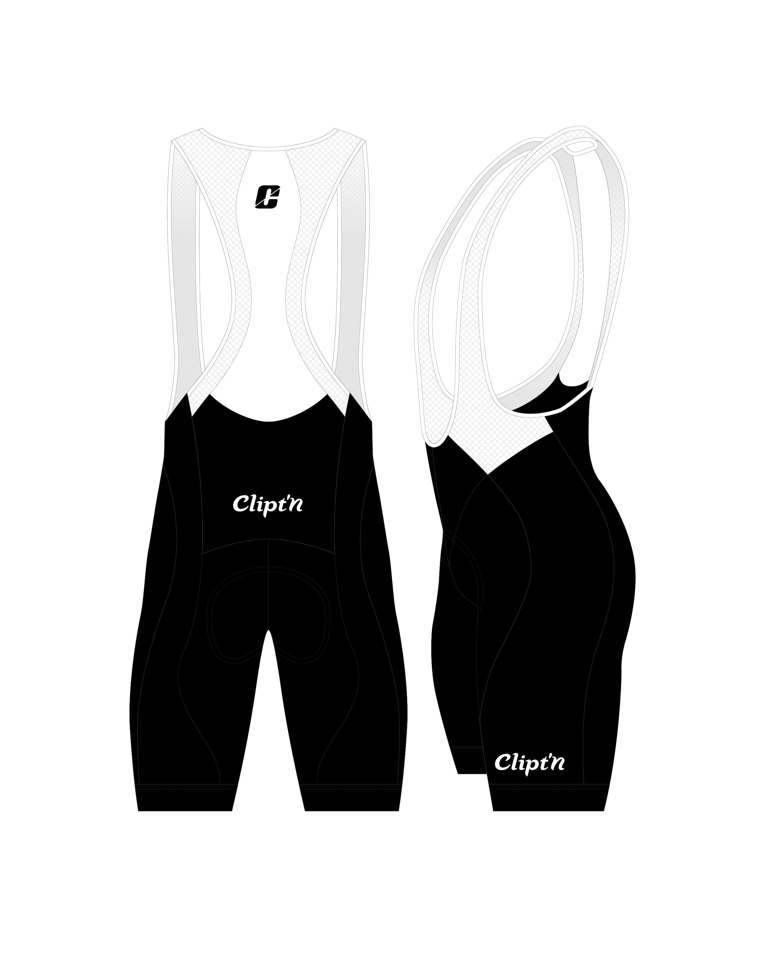 Aspire Men's Bib Short - CLIPT'N Cycling
