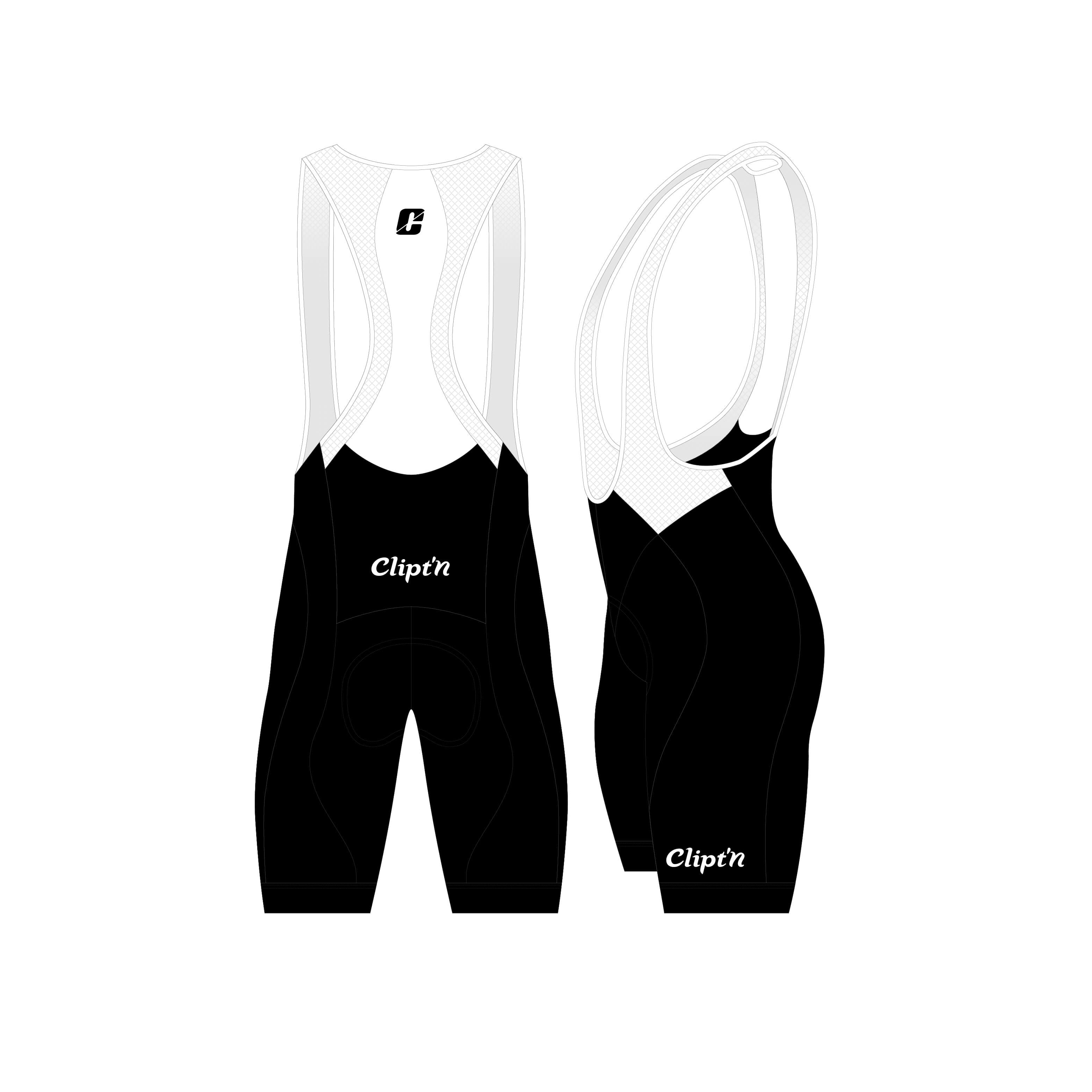 Aspire Men's Bib Short - CLIPT'N Cycling