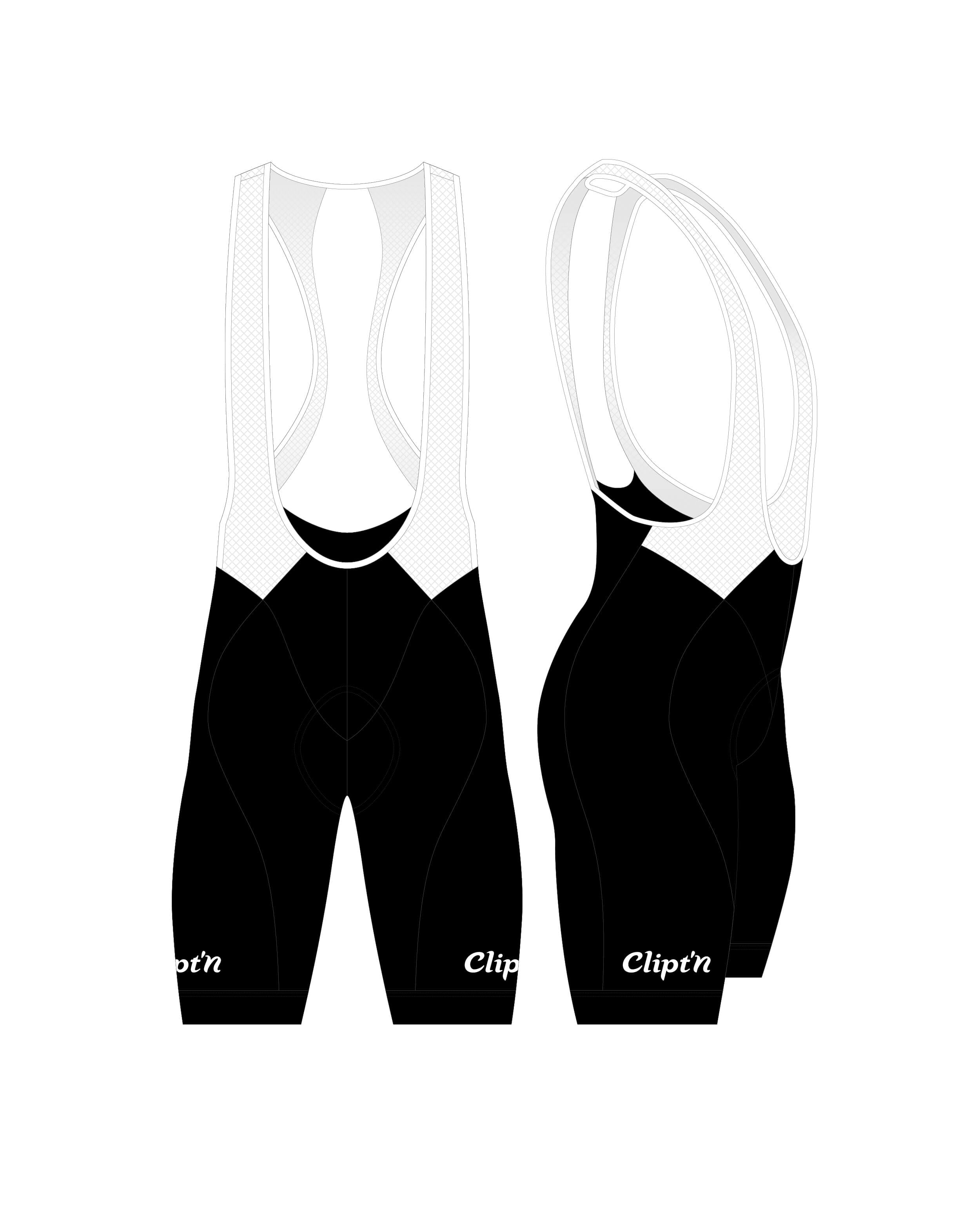 Aspire Men's Bib Short - CLIPT'N Cycling