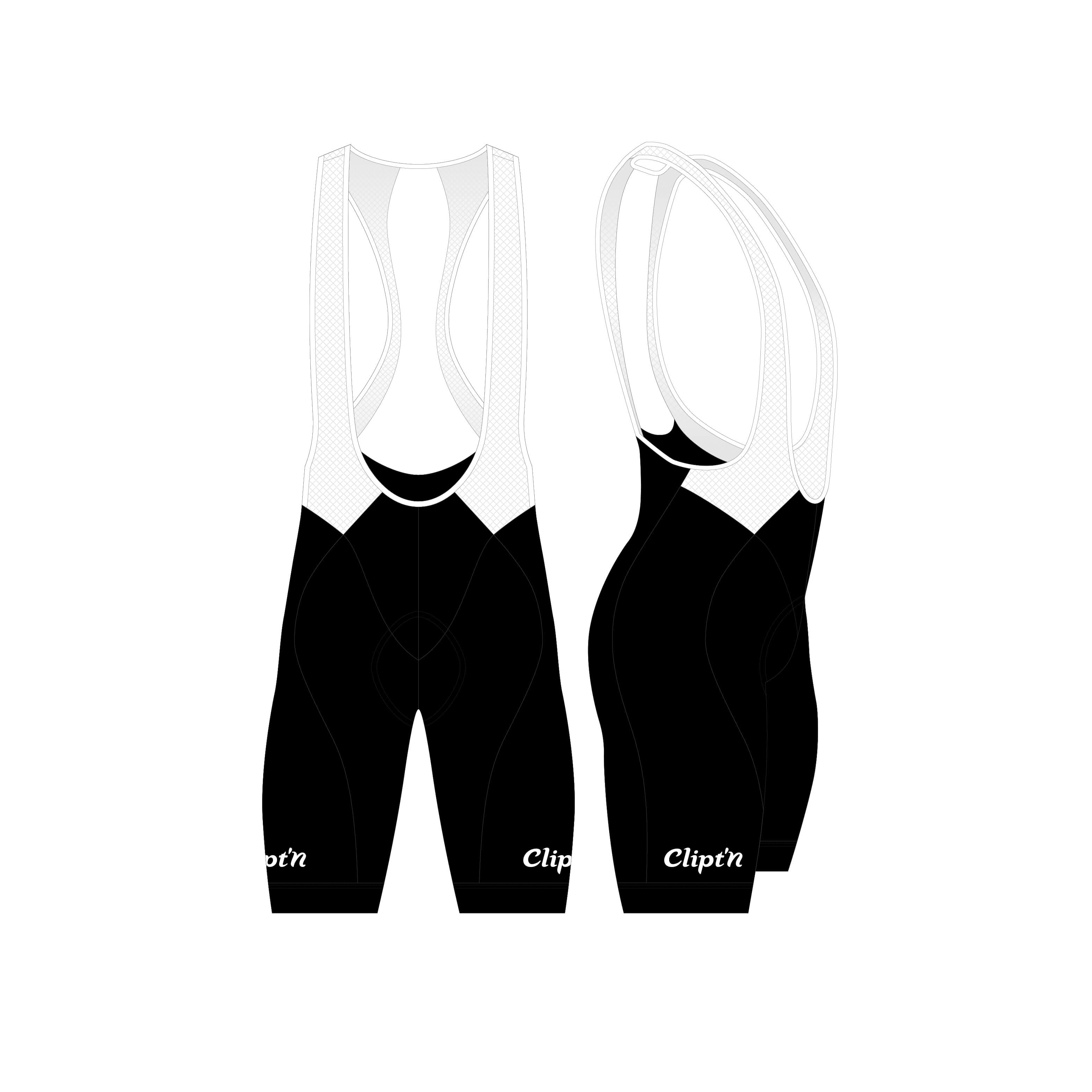 Aspire Men's Bib Short - CLIPT'N Cycling