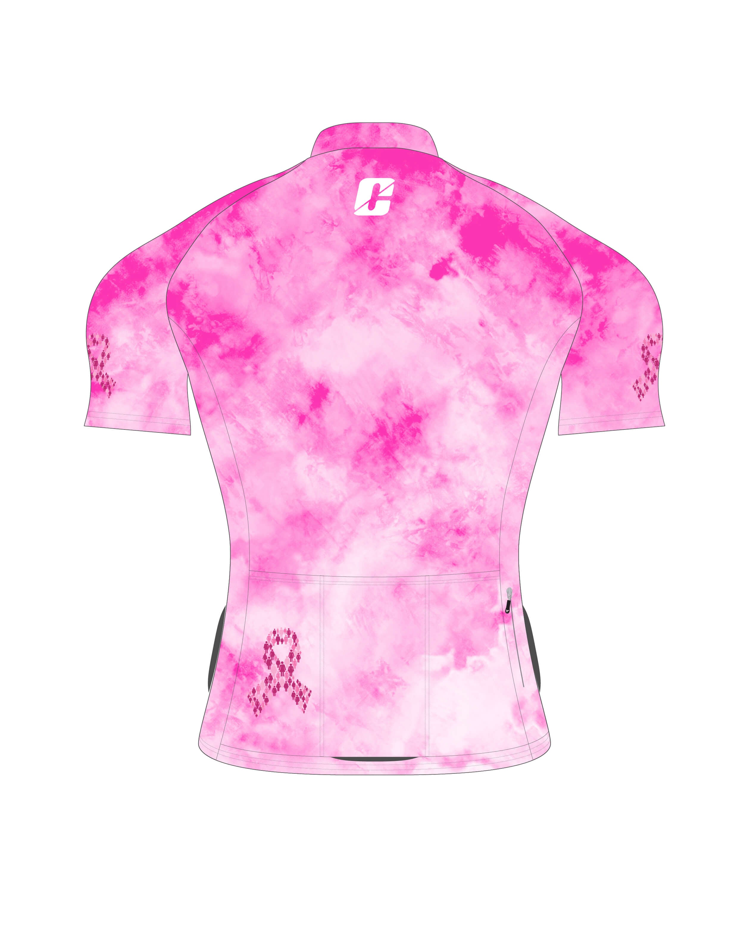 Men's Aspire PRO Jersey - Breast Cancer Awareness - CLIPT'N Cycling