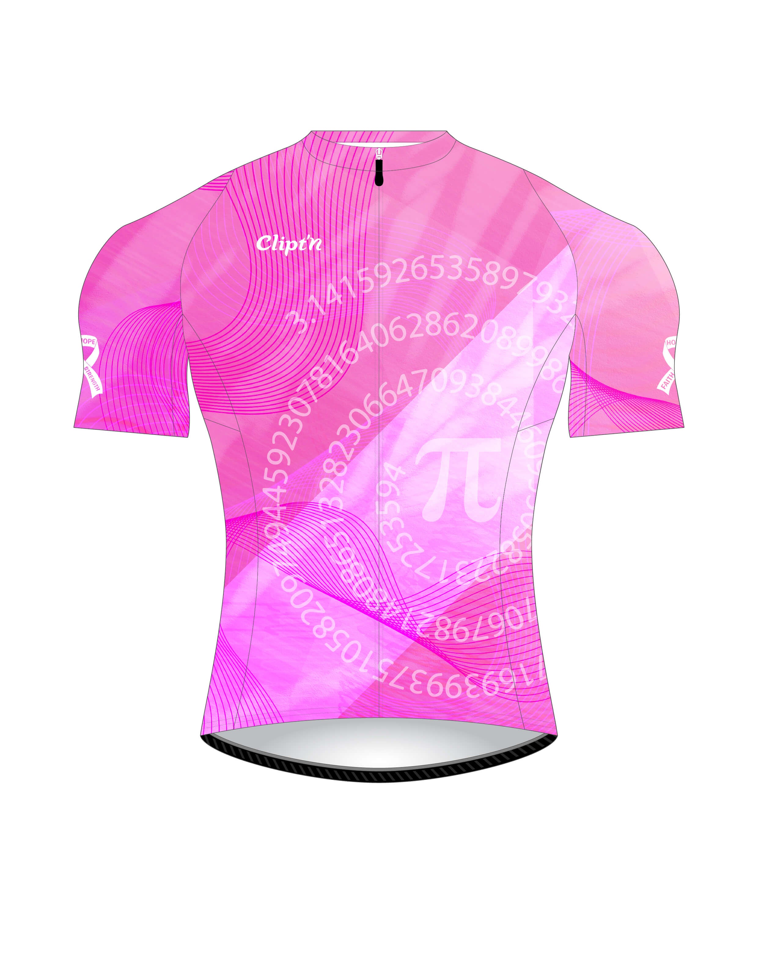 Men's Infinity PRO Jersey - Breast Cancer Awareness - CLIPT'N Cycling