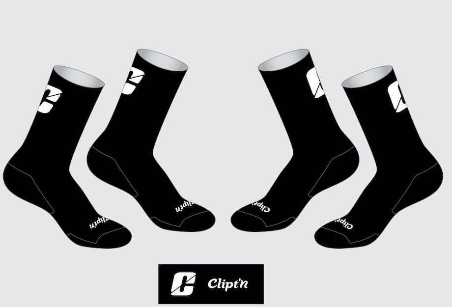 Elite Lightweight Tall Socks - CLIPT'N Cycling