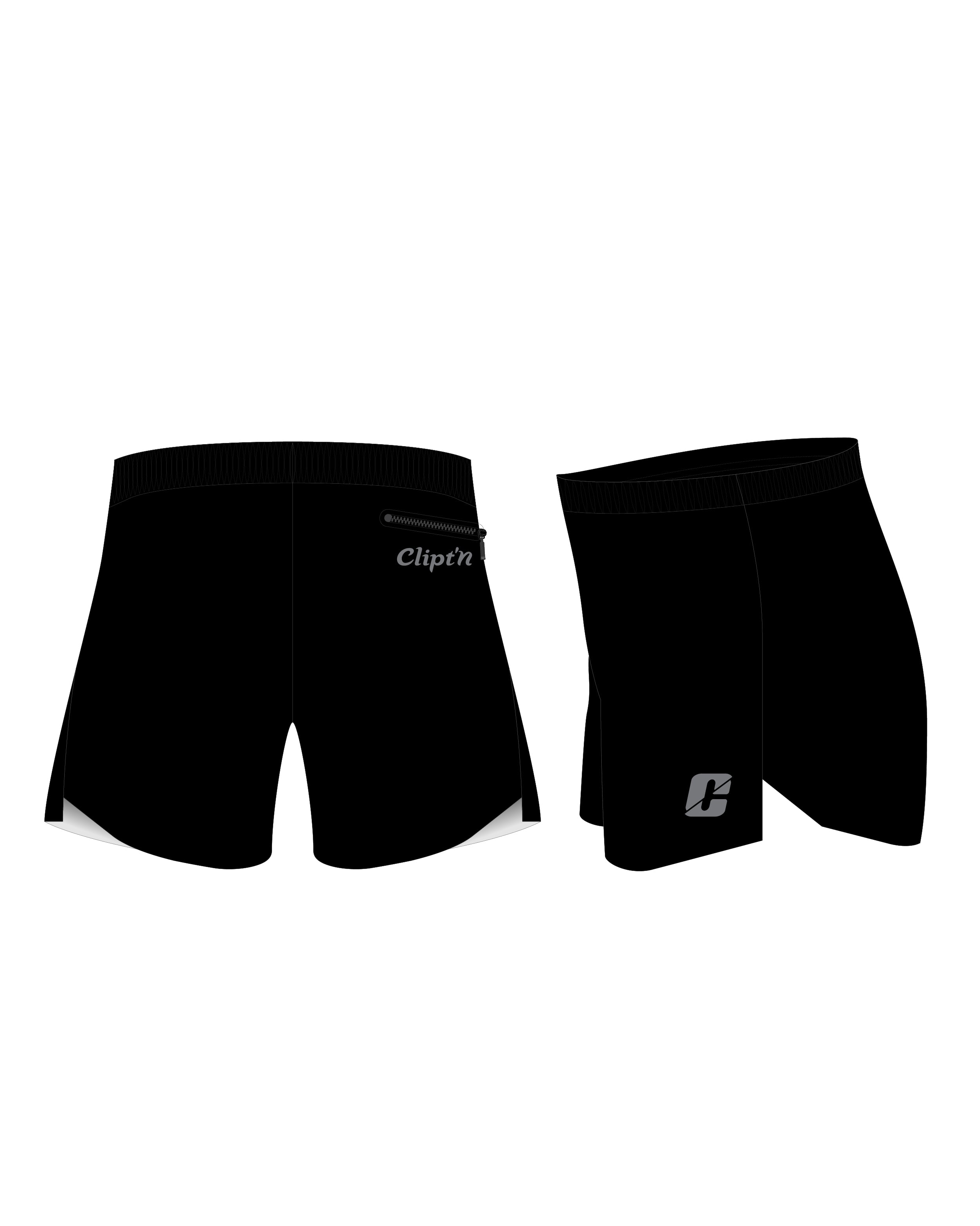Men's Running Short - CLIPT'N Cycling