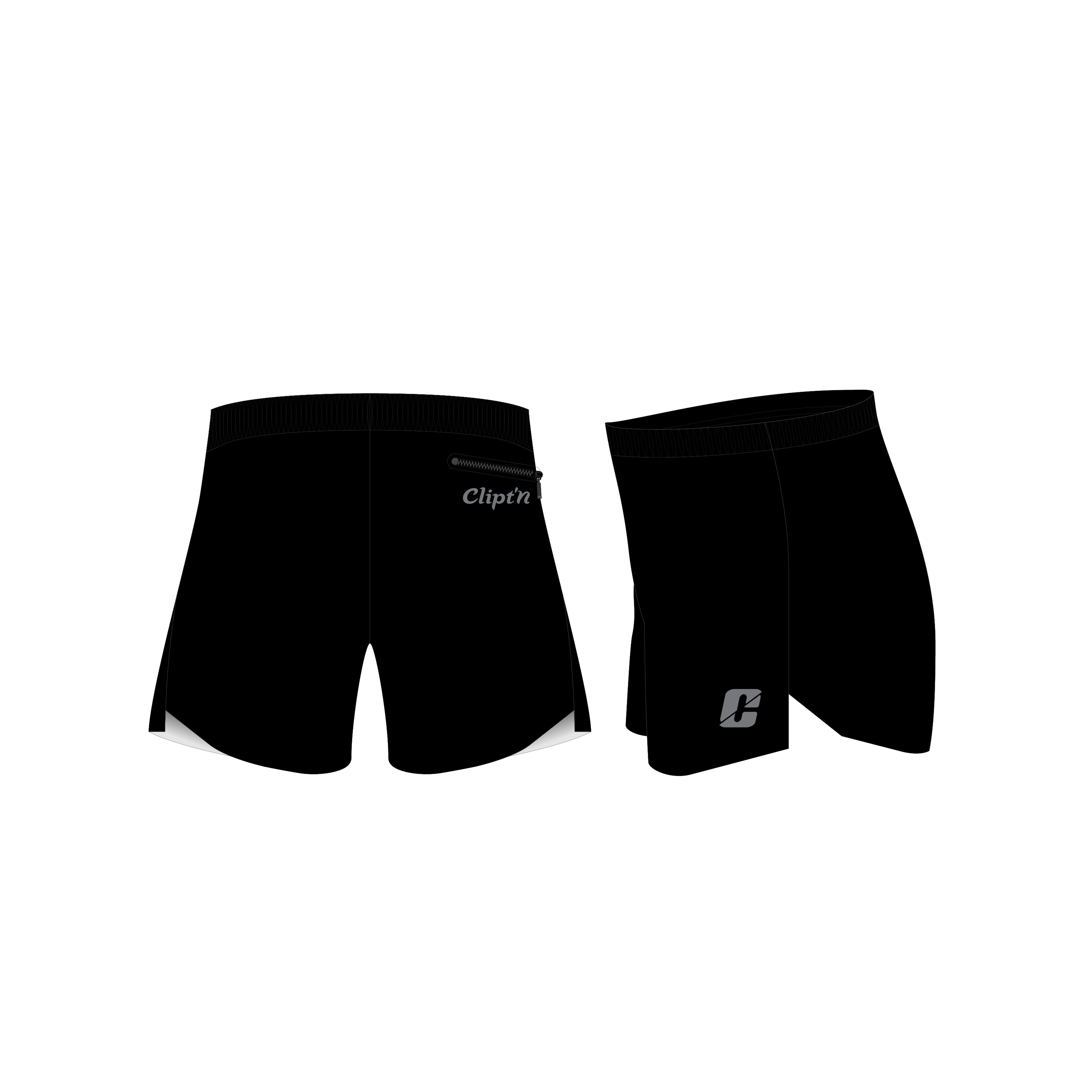 Men's Running Short - CLIPT'N Cycling