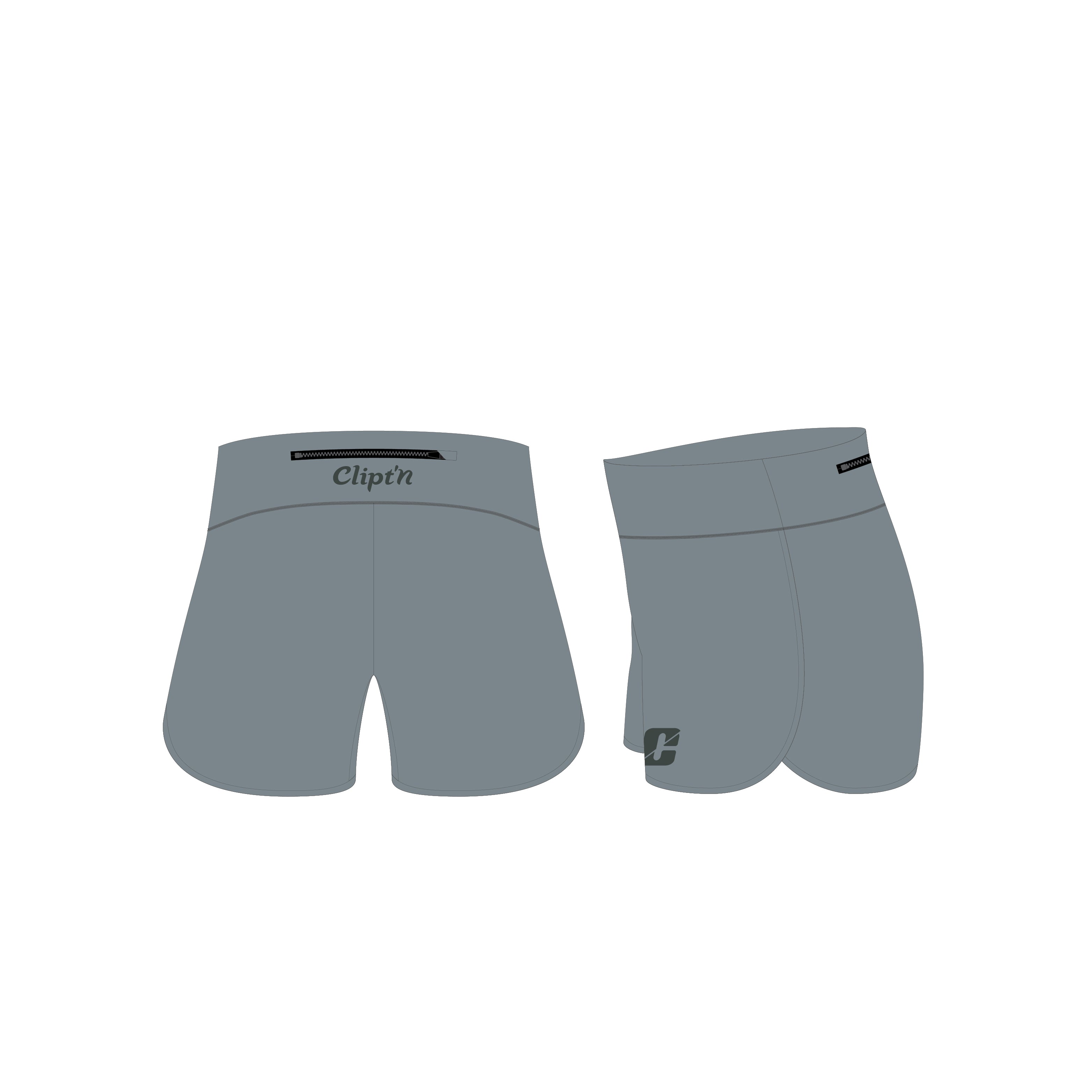 Women's Running Short - CLIPT'N Cycling