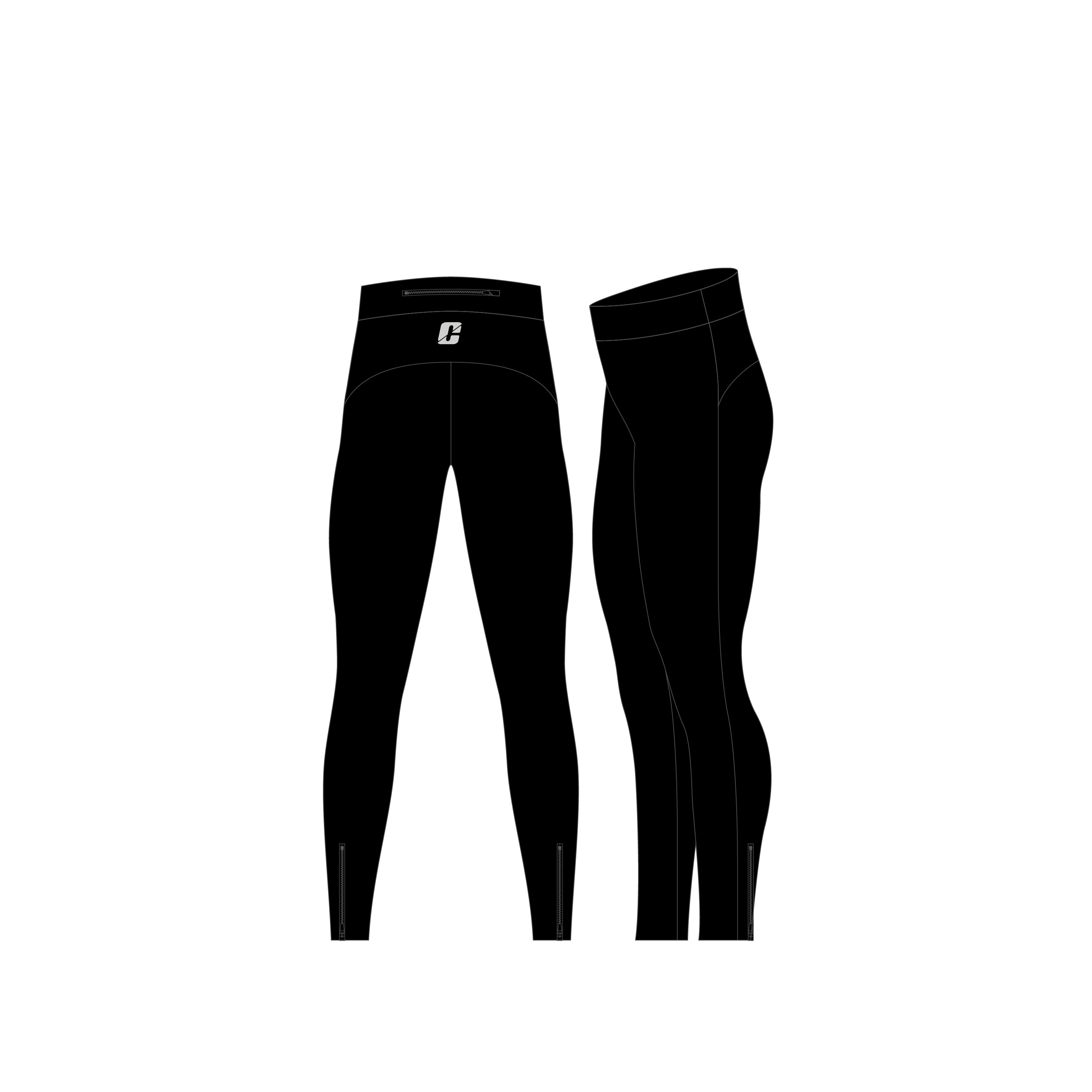 Women's Running Comp Tight - CLIPT'N Cycling