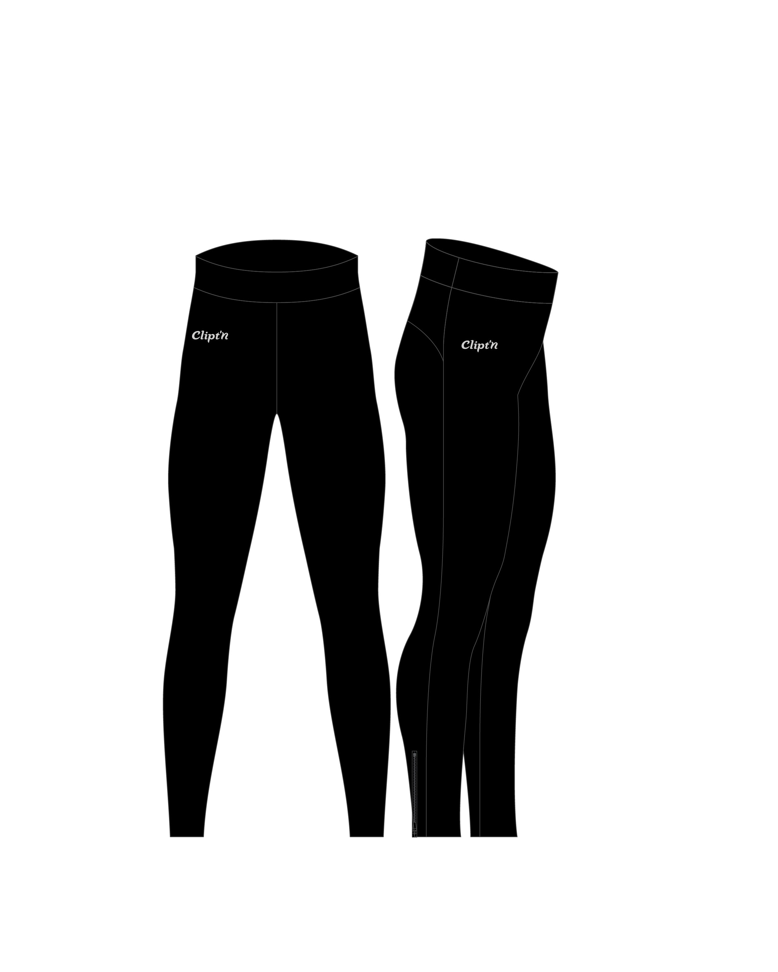 Women's Running Comp Tight - CLIPT'N Cycling