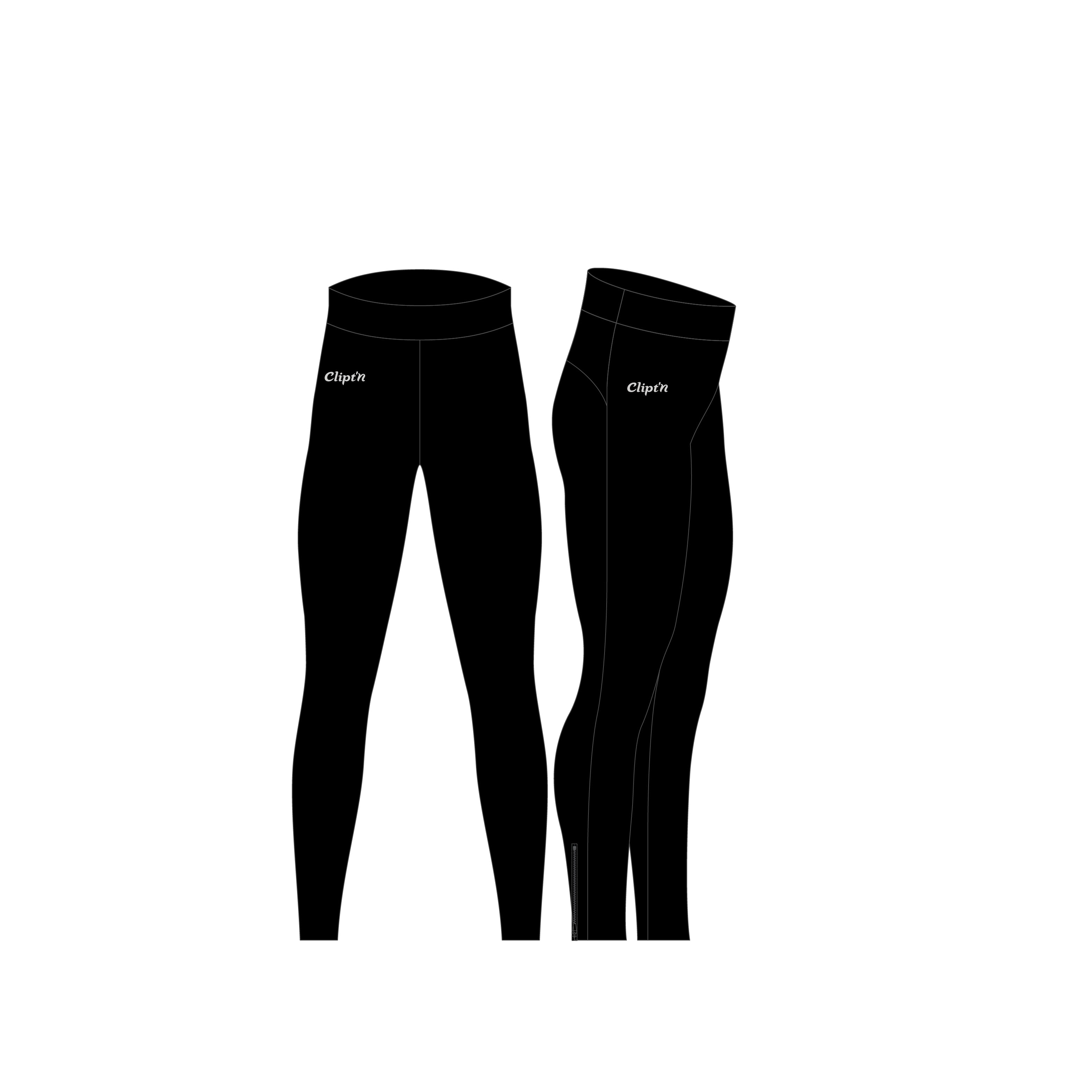 Women's Running Comp Tight - CLIPT'N Cycling