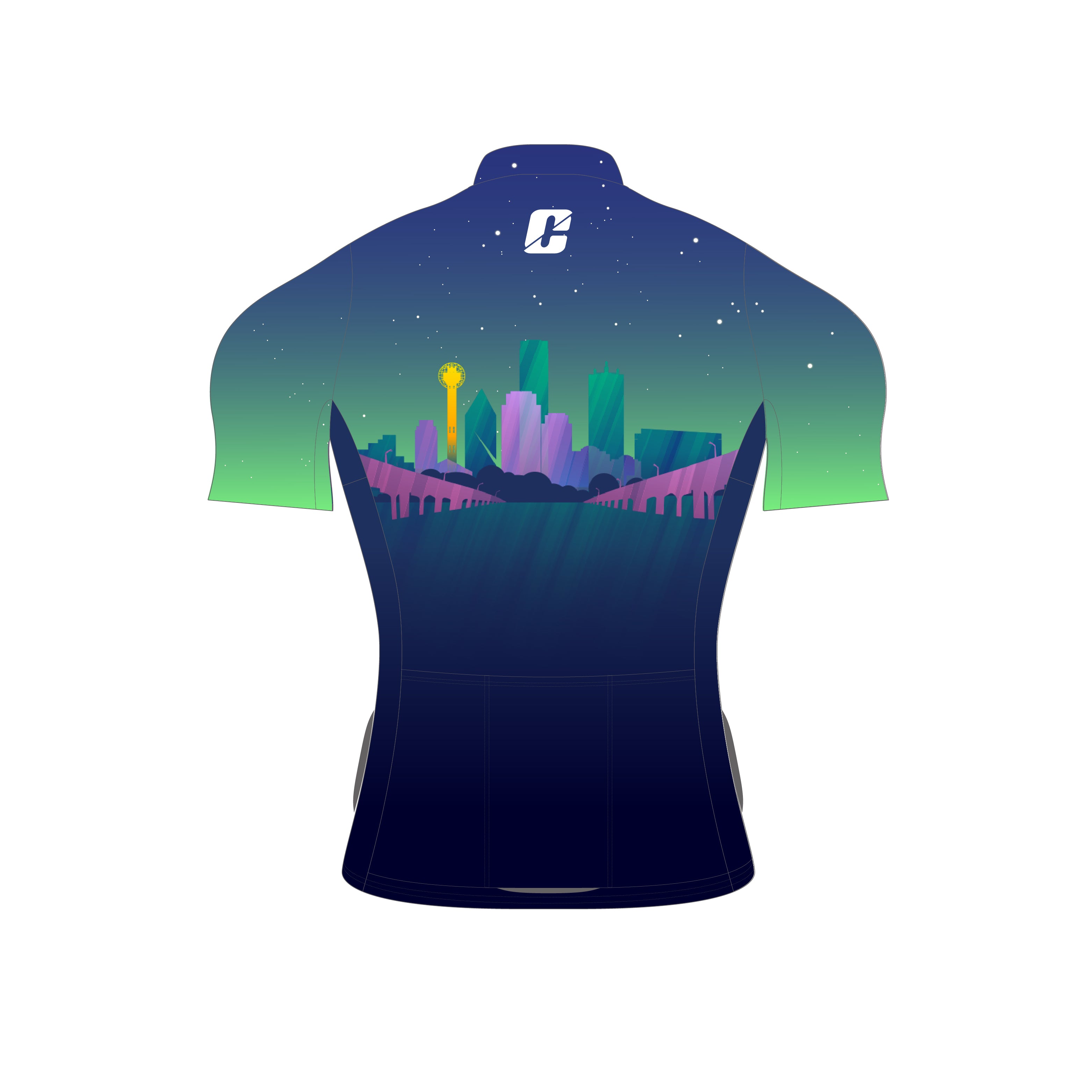 Réunion Women's Core Jersey - CLIPT'N Cycling