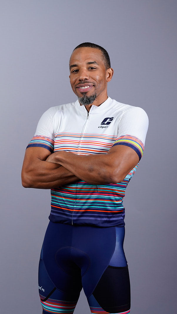 Men's Road Bike Jersey - Inaugural - CLIPT'N Cycling
