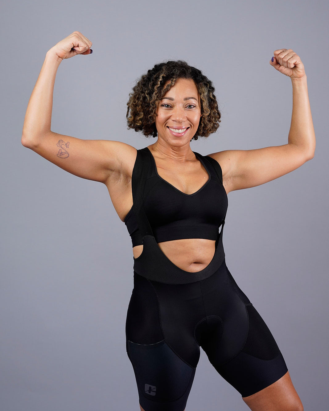 Women's Destiny Cargo Bib - Black - CLIPT'N Cycling