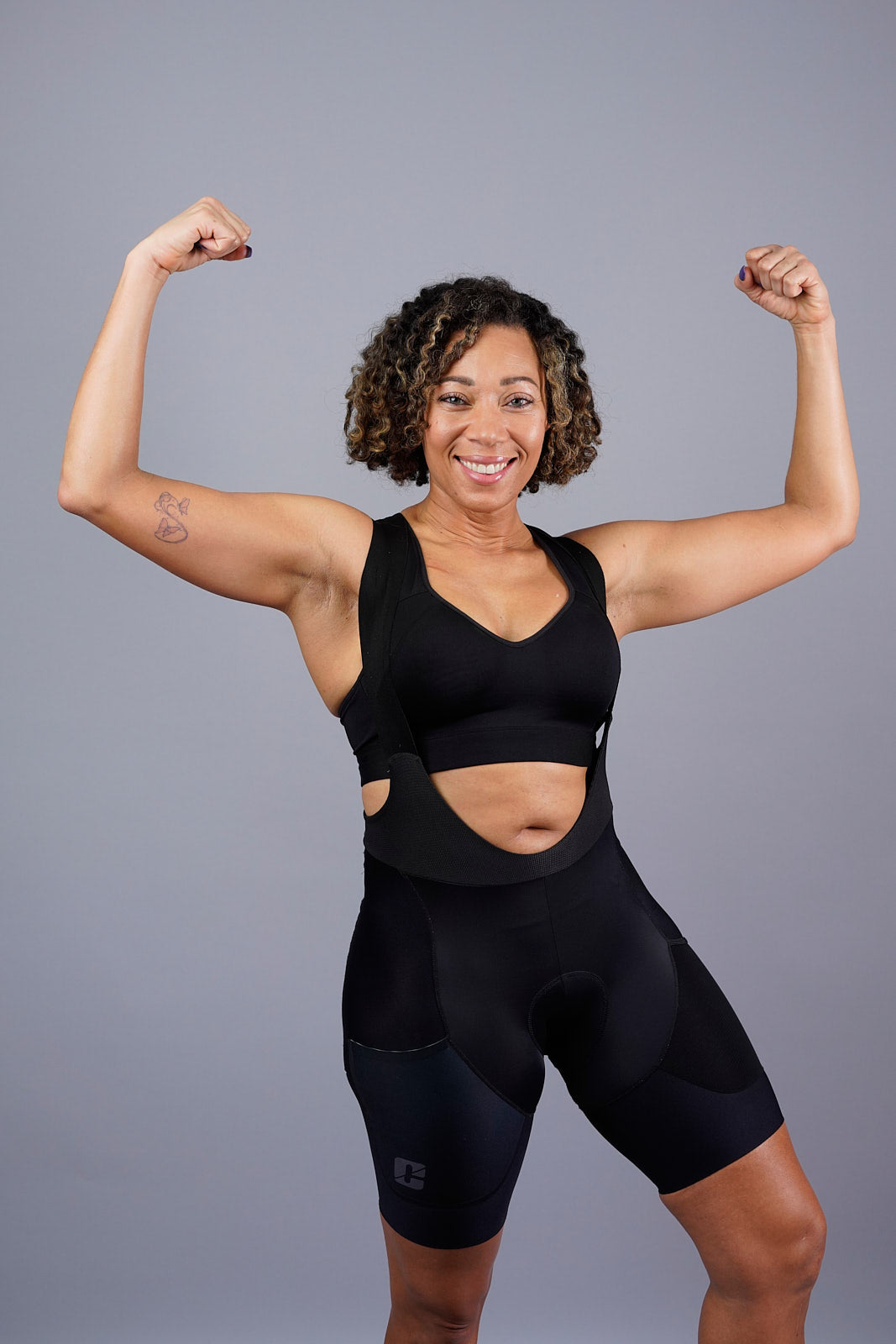 Women's Destiny Cargo Bib - Black - CLIPT'N Cycling