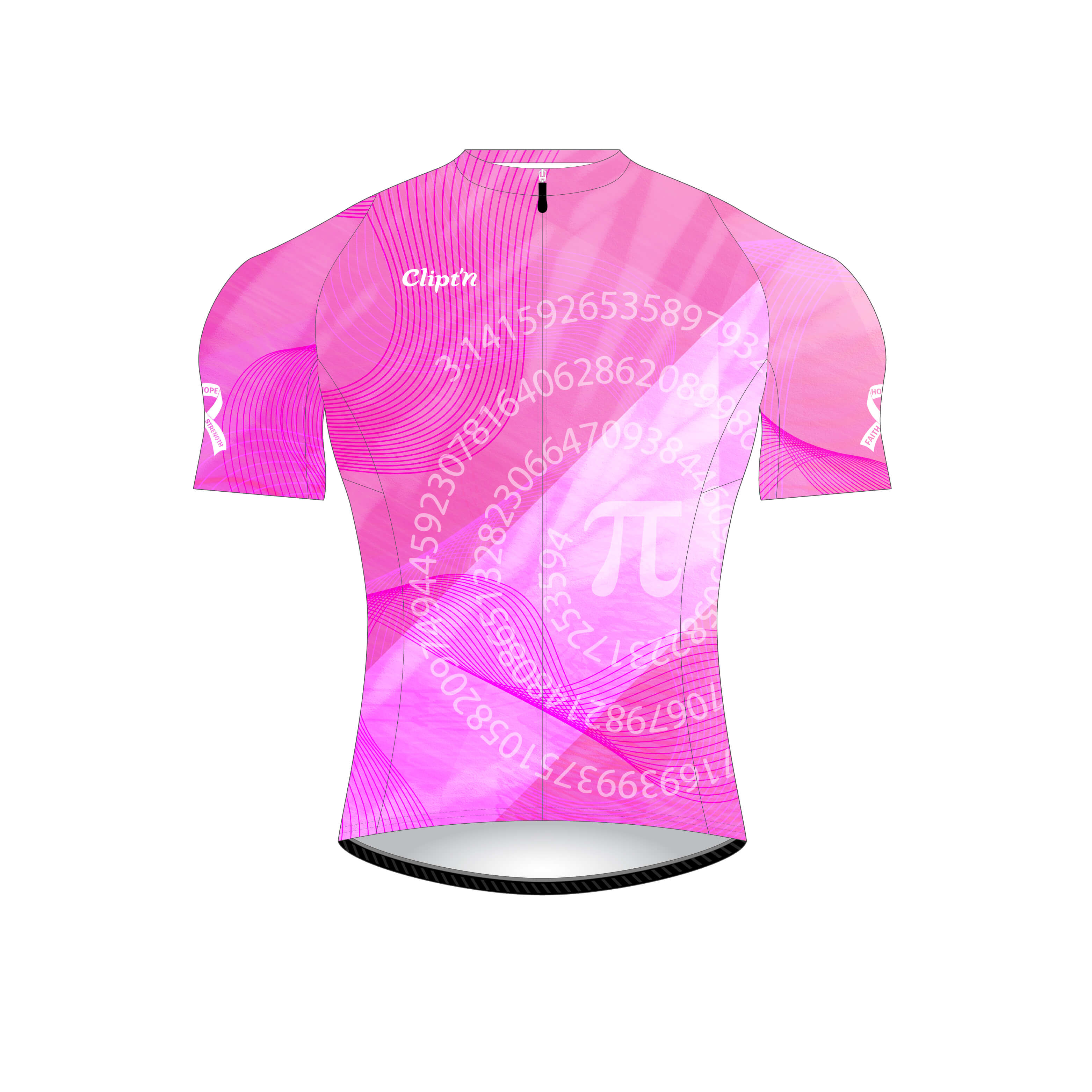 Men's Infinity PRO Jersey - Breast Cancer Awareness - CLIPT'N Cycling
